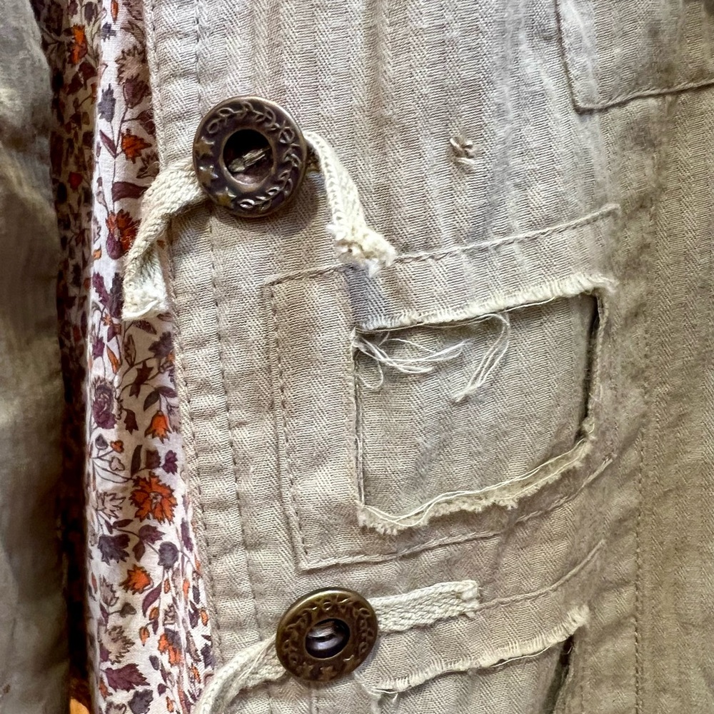Sandy Starkman Vintage Embroidered Jacket Art Embellished Small - Picture 3 of 15